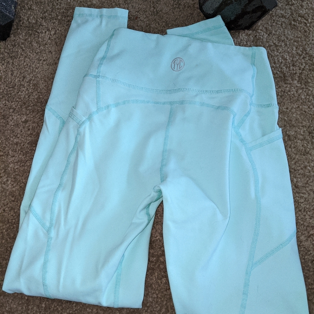 Mint til you collapse leggings
